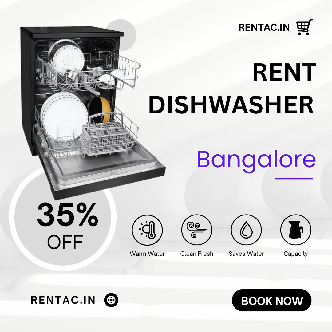 Rent Dishwasher in Bangalore | Spend Less Time Cleaning Rs.338