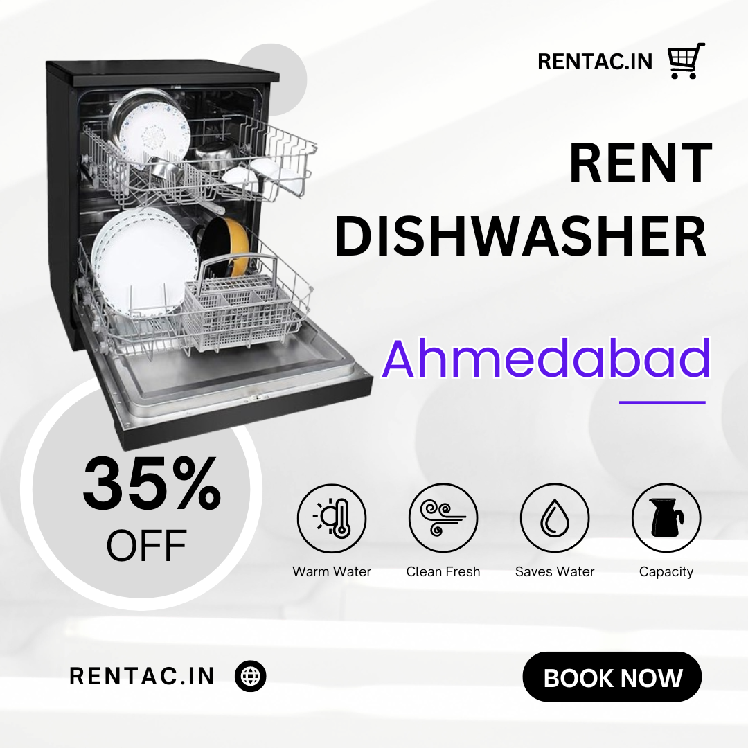 Dishwasher on Rent in Ahmedabad | No More Dirty Dishes Rs.439