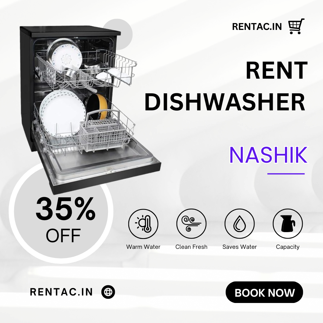 Dishwasher on Rent in Nashik at Rs.369 | LG, Bosch, Voltas beko