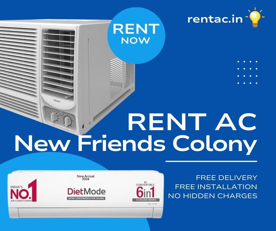 AC on Rent in New Friends Colony | Rent Window, Split AC Rs.599